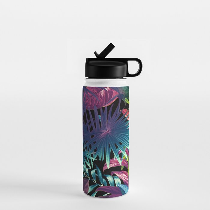 Tropical Garden XV - Night Water Bottle Gallery Image 1