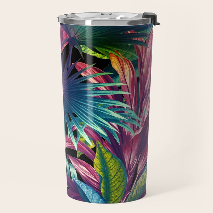 Tropical Garden XV - Night Travel Mug Gallery Image 2