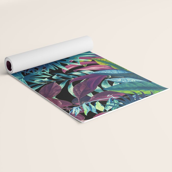 Tropical Garden XV - Night Yoga Mat Gallery Image 2