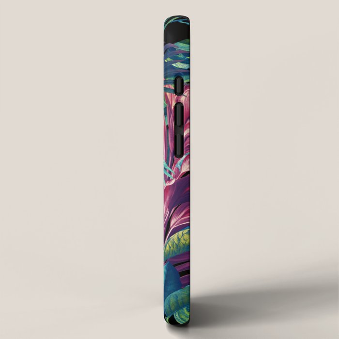 Tropical Garden XV - Night iPhone Case Gallery Image 2
