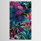 Tropical Garden XV - Night Tablecloth Gallery Image 2