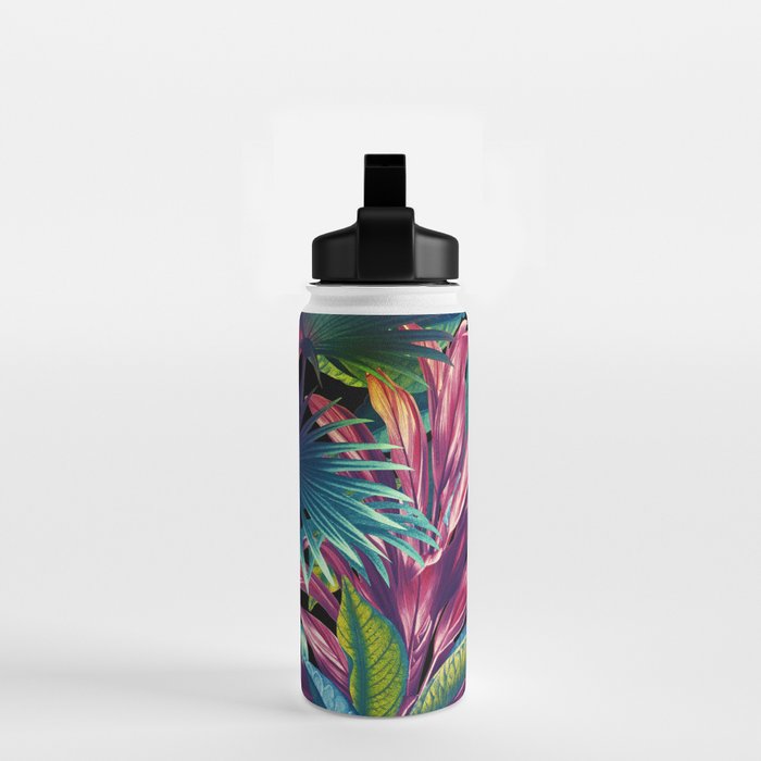 Tropical Garden XV - Night Water Bottle Gallery Image 2