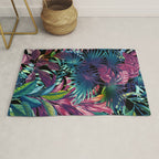 Tropical Garden XV - Night Rug Gallery Image 1
