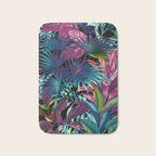 Tropical Garden XV - Night Bath Mat Gallery Image 1