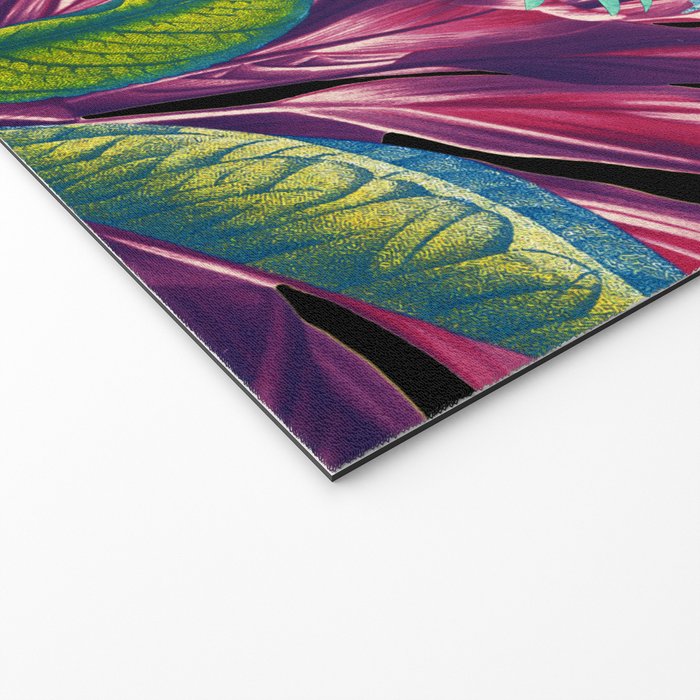 Tropical Garden XV - Night Welcome Mat Gallery Image 2
