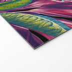 Tropical Garden XV - Night Welcome Mat Gallery Image 2