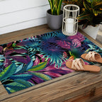 Tropical Garden XV - Night Outdoor Rug Gallery Image 2
