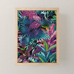 Tropical Garden XV - Night Mini Art Print Gallery Image 1