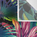 Tropical Garden XV - Night Wall Tapestry Gallery Image 3