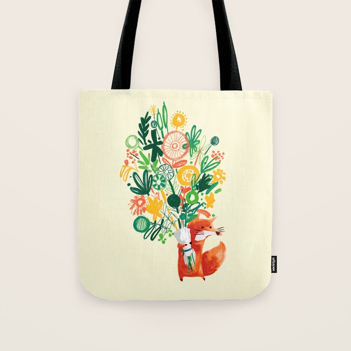 Flower Delivery Tote Bag Gallery Image 1