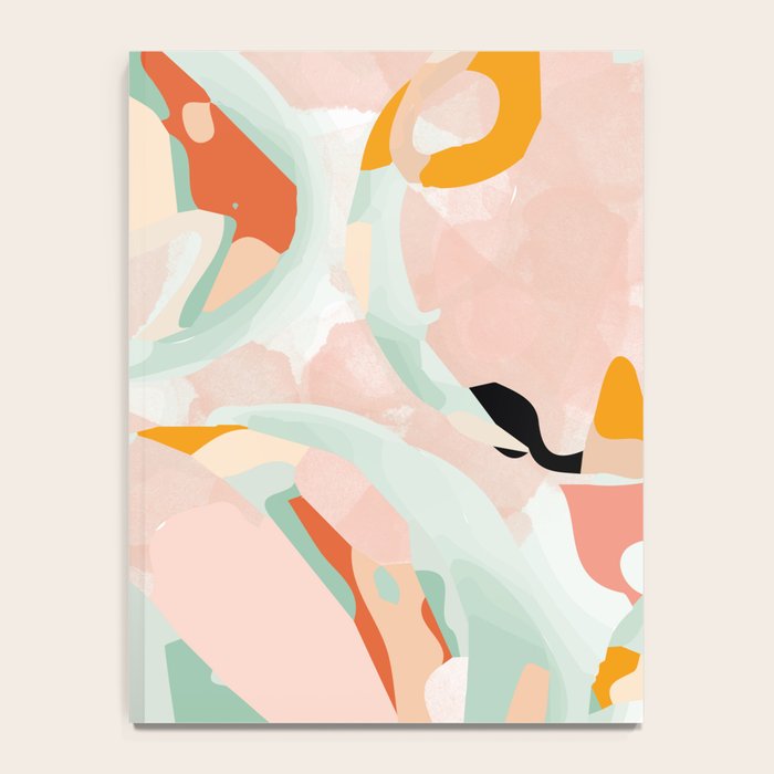 abstraction study in pastels Notebook Gallery Image 4