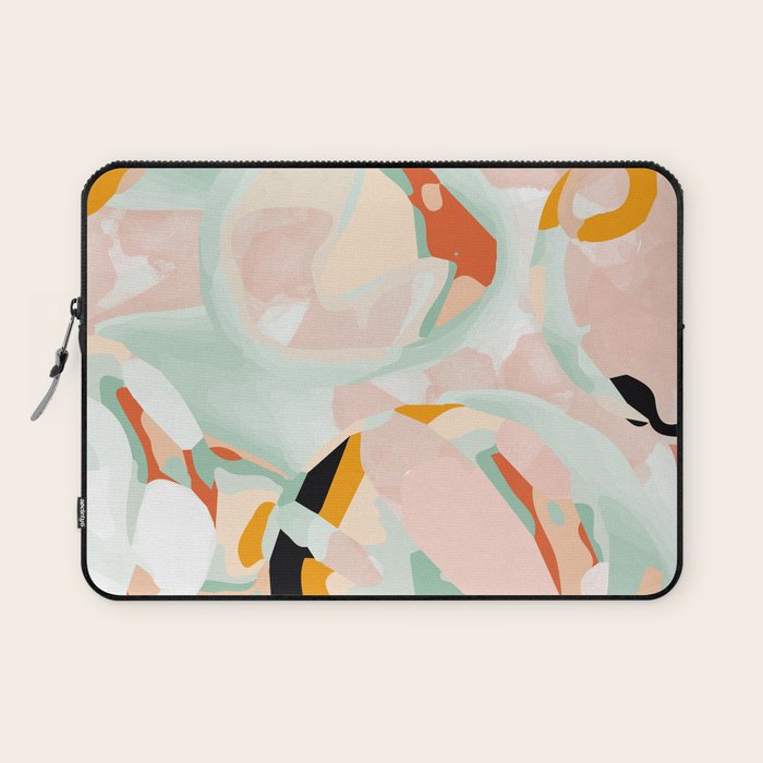 abstraction study in pastels Laptop Sleeve Gallery Image 1