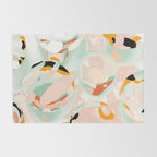 abstraction study in pastels Rug Gallery Image 2