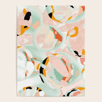 abstraction study in pastels Poster Gallery Image 4