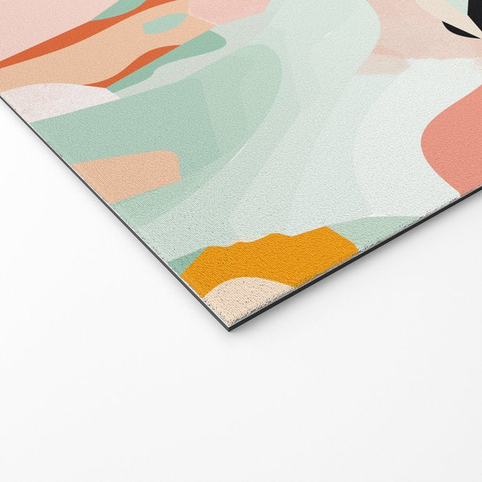 abstraction study in pastels Welcome Mat Gallery Image 2