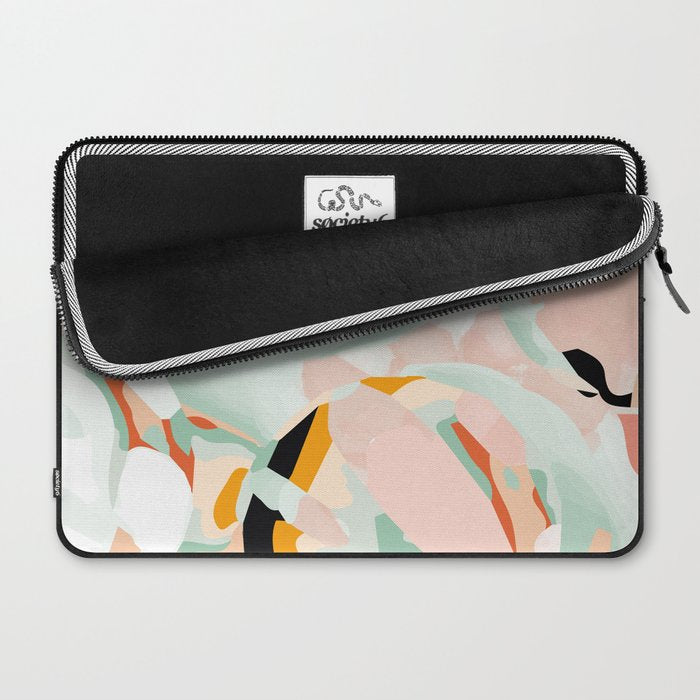 abstraction study in pastels Laptop Sleeve Gallery Image 2