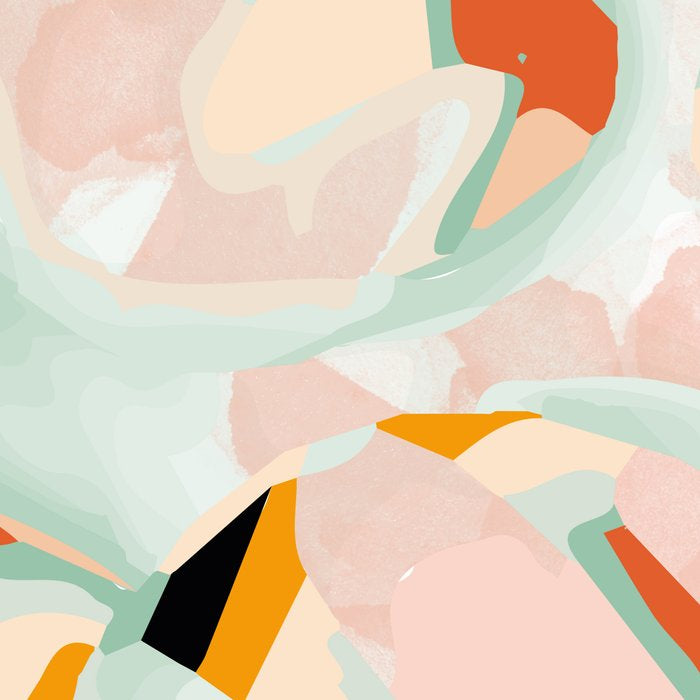 abstraction study in pastels Coffee Mug Gallery Image 2