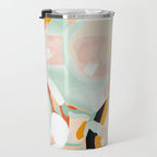 abstraction study in pastels Travel Mug Gallery Image 3