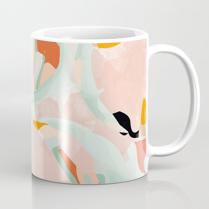 abstraction study in pastels Coffee Mug Gallery Image 1