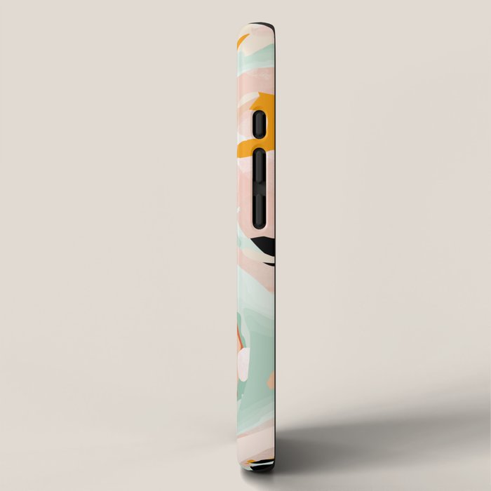 abstraction study in pastels iPhone Case Gallery Image 2