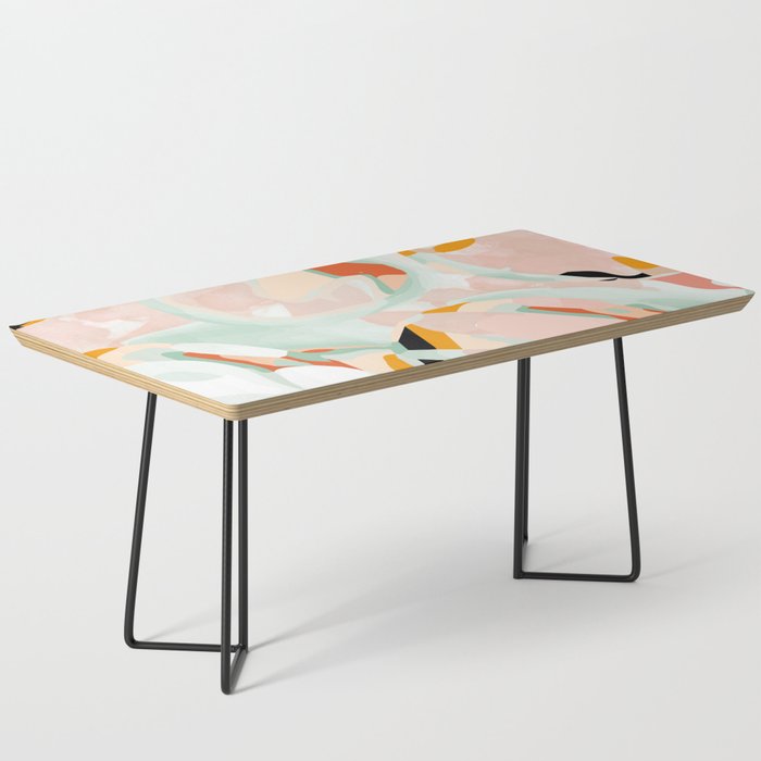 abstraction study in pastels Coffee Table Gallery Image 1