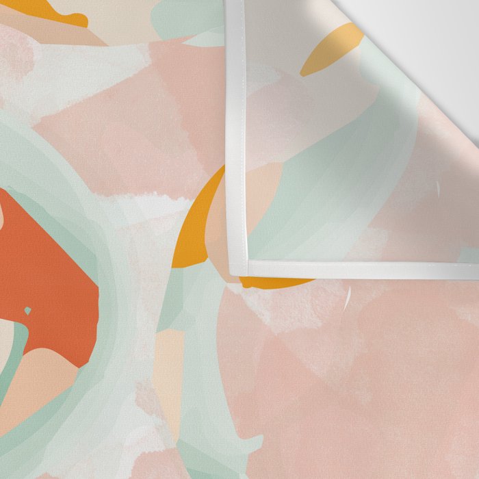 abstraction study in pastels Wall Tapestry Gallery Image 3