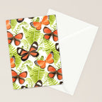 Ferns and Butterflies Stationery Card Gallery Image 2