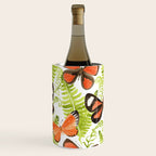 Ferns and Butterflies Wine Chiller Gallery Image 2
