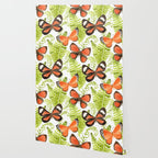 Ferns and Butterflies Wallpaper Gallery Image 2
