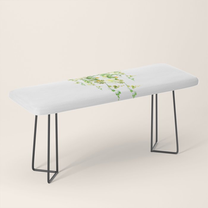 Watercolor Ivy Bench Gallery Image 1