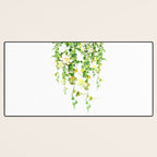 Watercolor Ivy Desk Mat Gallery Image 3