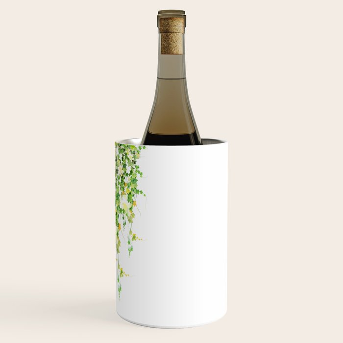 Watercolor Ivy Wine Chiller Gallery Image 3