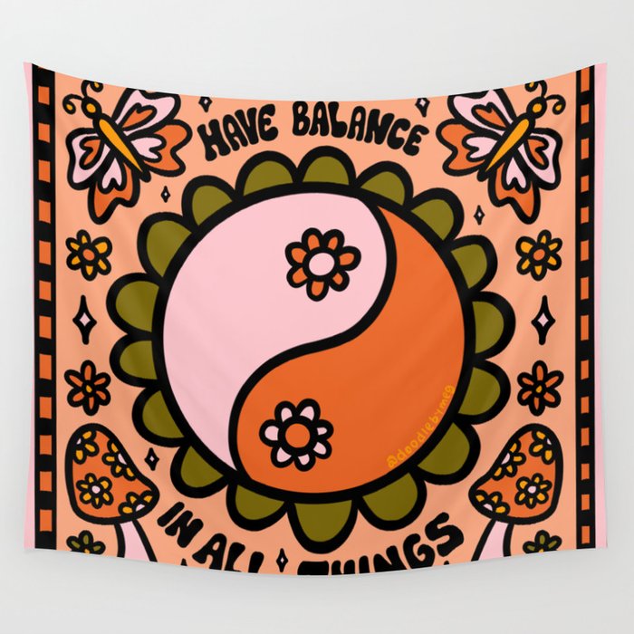Have Balance Wall Tapestry Gallery Image 4