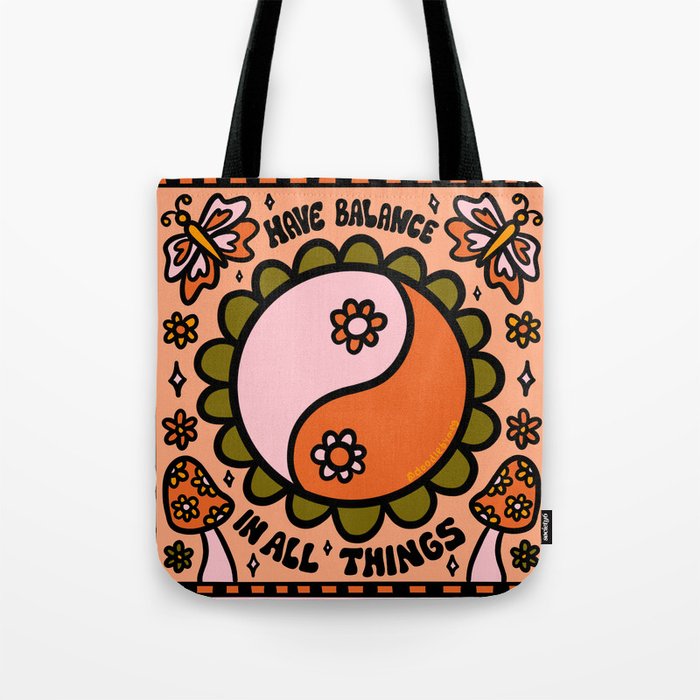 Have Balance Tote Bag Gallery Image 1