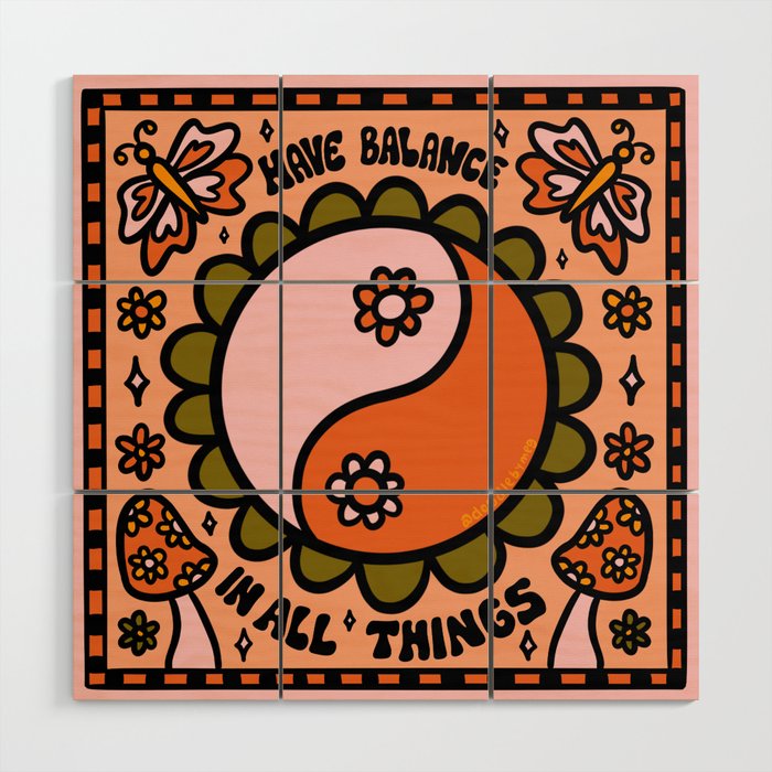 Have Balance Wood Wall Art Gallery Image 1