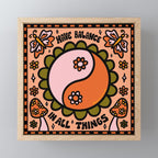Have Balance Mini Art Print Gallery Image 1