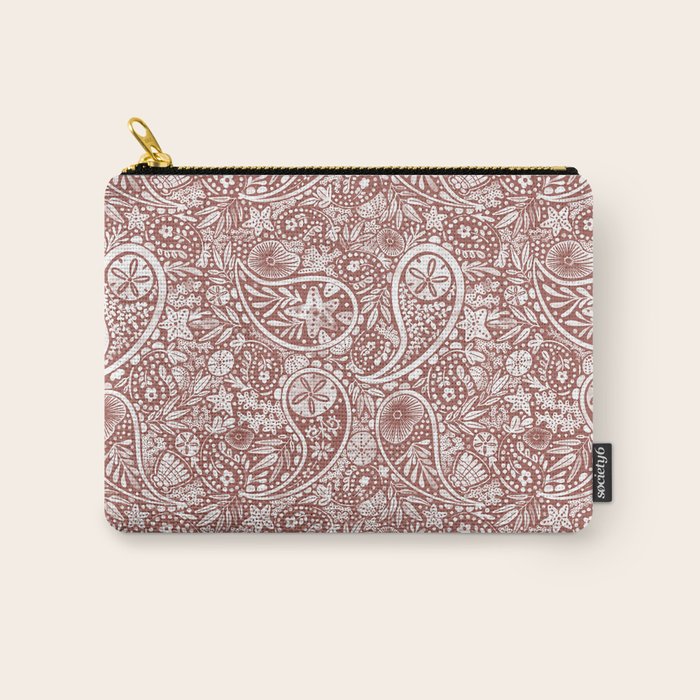 Underwater Paisley Elegance Carry All Pouch Gallery Image 1