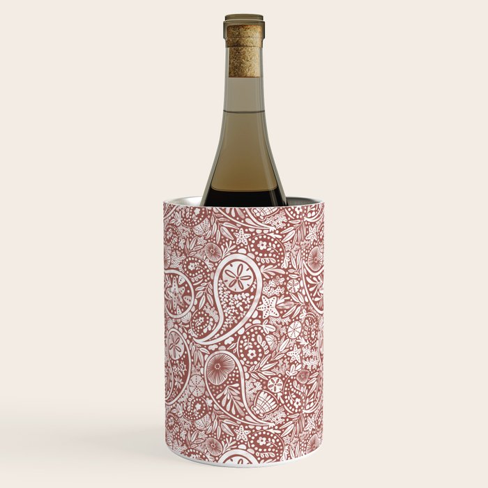 Underwater Paisley Elegance Wine Chiller Gallery Image 2