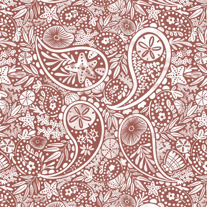 Underwater Paisley Elegance Coffee Mug Gallery Image 2