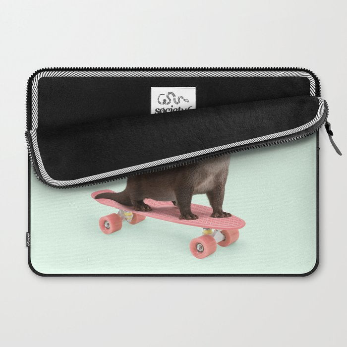 SKATE OTTER Laptop Sleeve Gallery Image 2