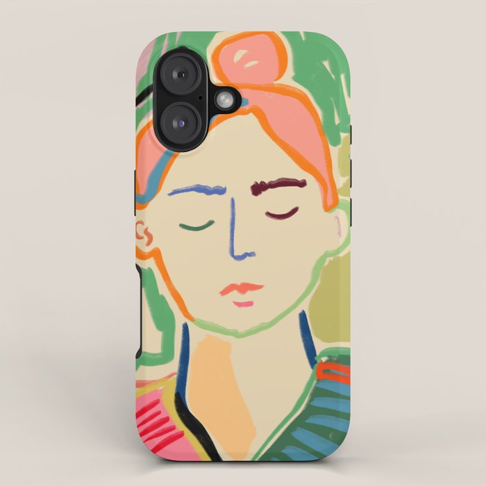 MEDITATING iPhone Case Gallery Image 1