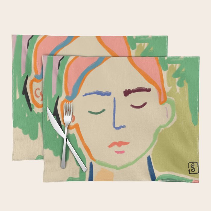 MEDITATING Placemat Gallery Image 1