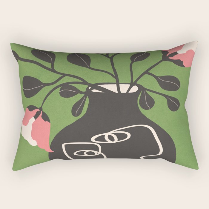 Whispers in Bloom 4 Rectangular Pillow Gallery Image 2