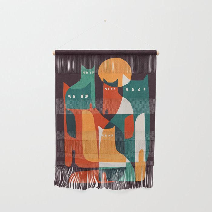 Cat Family Wall Hanging Gallery Image 1