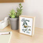 Good Whiskey & Bad Decisions: Funny Vintage Whisky Bar Decor Mini Art Print Gallery Image 2
