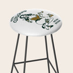 Good Whiskey & Bad Decisions: Funny Vintage Whisky Bar Decor Stool Gallery Image 2