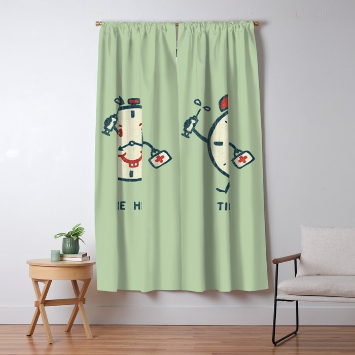 Time heals Window Curtain Gallery Image 1