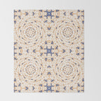 Pink Circular Nature Tiles PB Throw Blanket Gallery Image 2