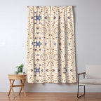 Pink Circular Nature Tiles PB Window Curtain Gallery Image 5