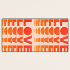 Abstraction_LOVE_SUNSET_Minimalism_001 Desk Mat Gallery Image 3